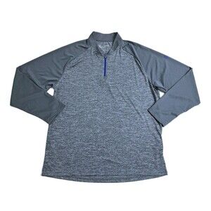 Under Armour Men's XL Tech 2.0 Zip Long Sleeve Shirt UA Heat Gear Pullover